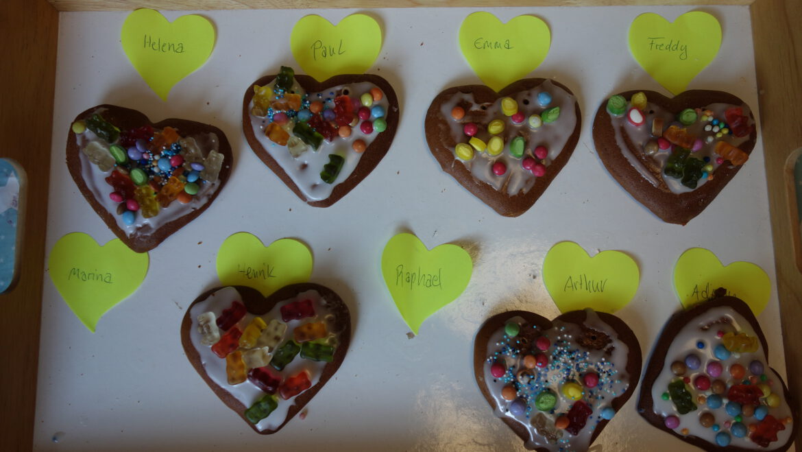 Wies’n-Lebkuchenherzen