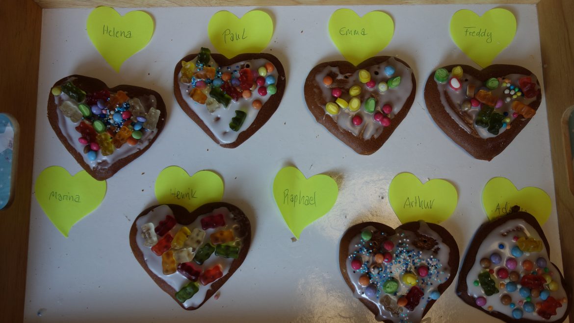 Wies’n-Lebkuchenherzen